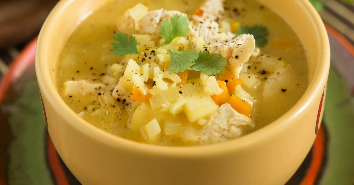 Ginger Turmeric Chicken Soup – Soursop Nutrition