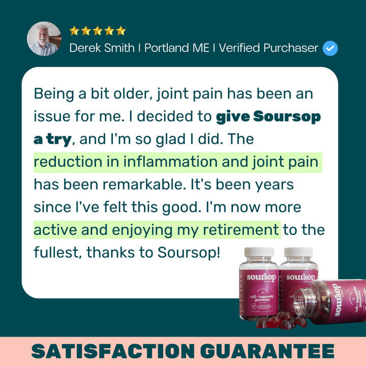 Soursop Gummies (3 Bottles $9.95 each)