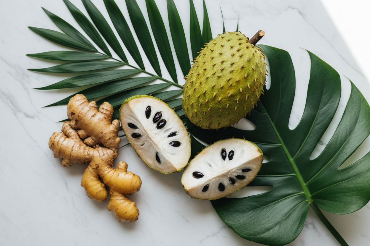 Soursop & Ginger Morning Glow Elixir