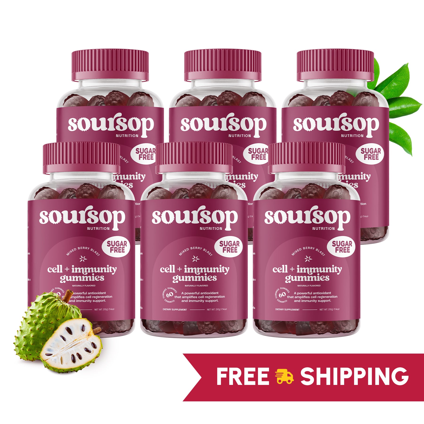 Cell + Immunity Soursop Gummies*