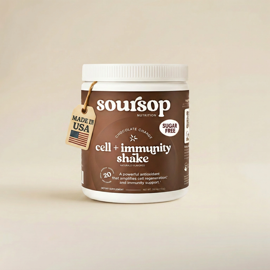 Soursop Chocolate Charge Shake