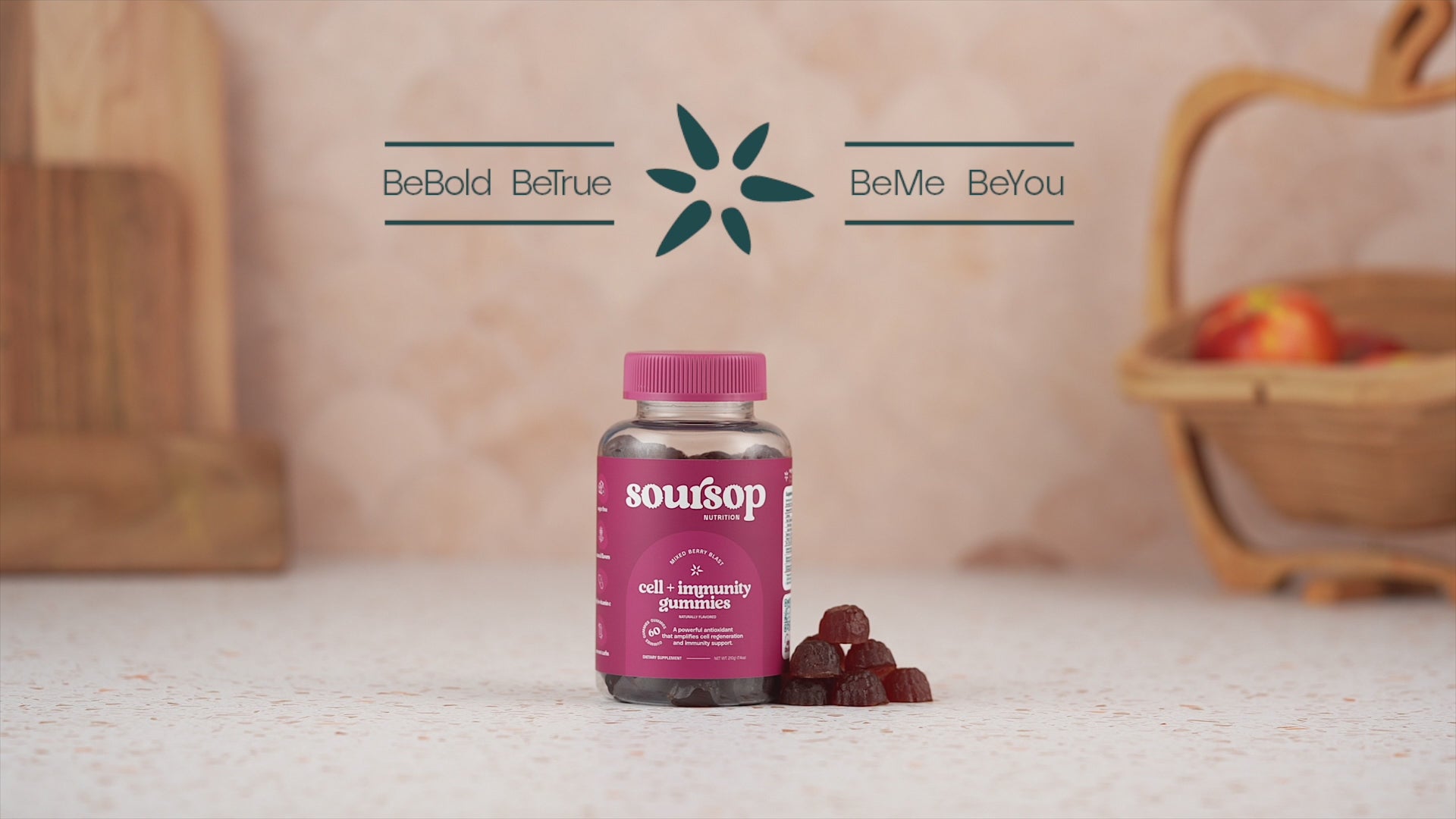 Cell + Immunity Soursop Gummies (1 Bottle)